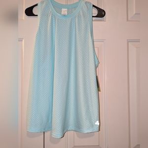 NWT Soft blue Tek Gear tank XL